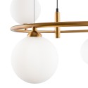 Candeeiro Suspenso de Teto Moderno e Elegante com 4 Esferas Ring Maytoni Catálogo