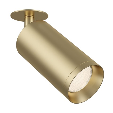 Refletor de luz de teto ajustável da lâmpada de ponto dourado Focus Maytoni