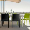 Cadeira p/Exterior Empilhável Café Restaurante Jardim Volga  