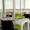 Stock 25 cadeiras Empilháveis Modernas Esplanada Café Volga  