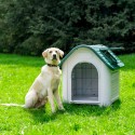 Casa para Cães de Grande Porte em Plástico Jardim Quintal Terraço Molly Oferta