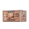 Lenha de Oliveira para Lareira Paletes 320kg Olivetto Estoque