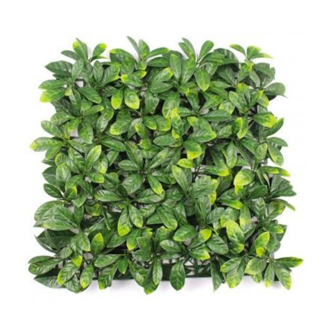 Cerca de jardim de sebes falsas 4 peças 50x50cm Lauro Ceraso Plus Promoção