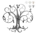 Relógio de Parede Metálico Artesanal Árvore da Vida 60x55cm Ceart Promoção
