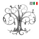 Relógio de Parede Metálico Artesanal Árvore da Vida 60x55cm Ceart Estoque