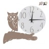 Relógio de Parede Redondo Metálico Moderno Artesanal Owl Ceart Venda