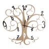Grande Relógio de Parede  Árvore da Vida feita à Mão do Ceart 80x75cm Escolha