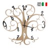 Grande Relógio de Parede  Árvore da Vida feita à Mão do Ceart 80x75cm Descontos