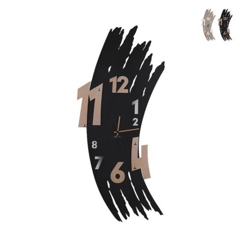 Relógio de Parede Artístico Decorativo Moderno, Spennellata Ceart Promoção
