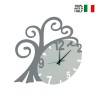 Relógio de Parede Metálico Moderno Artesanal Ramo Della Vita Ceart Saldos