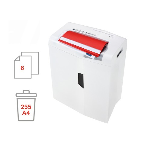 2 x trituradora de papel trituradora de escritório de 15 mm X6pro Shredstar HSM