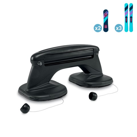 Suporte magnético universal para esqui e snowboard para teto de carro Taco Ski & Board