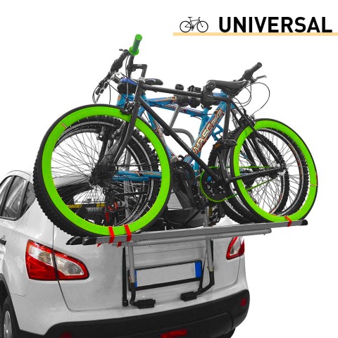 Porta-bicicletas da porta traseira do carro universal steel Bike 3