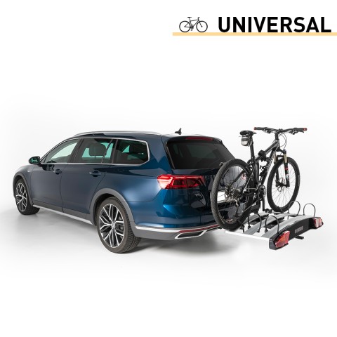 Porta-bicicletas com barra de reboque universal para carros Alcor 3