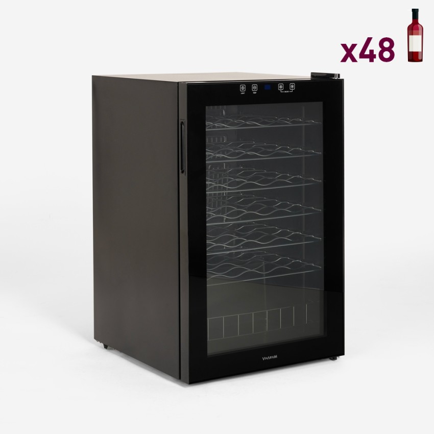 Refrigerador Profissional para Vinhos 48 Garrafas c/LED Bacchus XLVIII Promoção