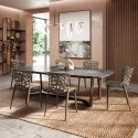 Cadeira de Cozinha Moderna Interior Exterior Empilhável Restaurante Amber Descontos