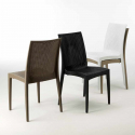 Conjunto de Mesa quadrada preta c/4 Cadeiras 90x90 Passion Características