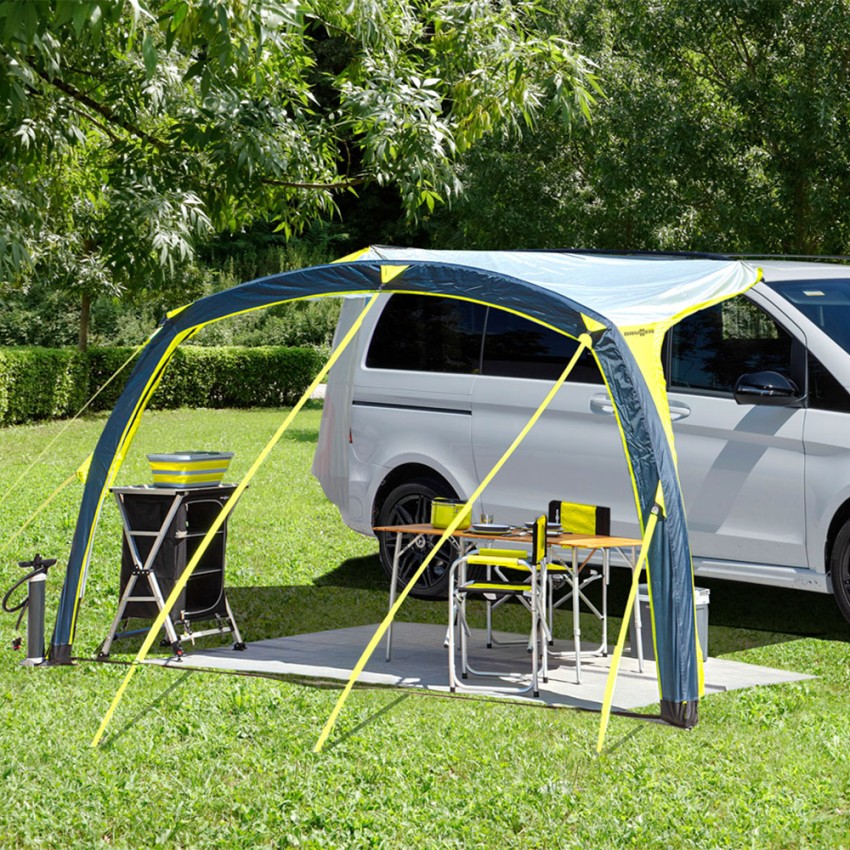 Tenda Universal Insuflável para Carrinhas e Miniautocarros Skia Campervan Brunner