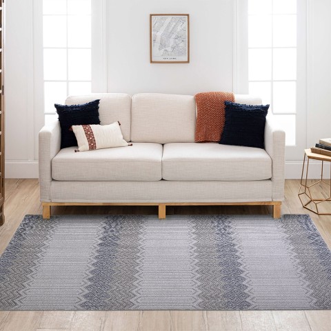 Tapete Retangular Moderno para Casa ou Rua Interior Exterior Resistente CSGRI001 Promoção