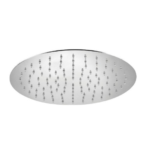 Chuveiro redondo ø30cm cromado ultra plano com junta FRM34030