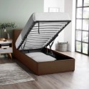Cama de Solteiro Moderna c/Arrumação 80x190 Basel twin 