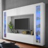 Estante modular sala de estar móvel de TV módulo suspenso 2 vitrinas Joy Frame Catálogo