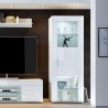 Vitrina design branco brilhante sala de estar Vitrum Vivum Easy Promoção