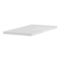 Mesa extensível moderna branco brilhante 90x137-185cm Lit Amalfi Saldos