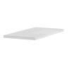 Mesa extensível moderna branco brilhante 90x137-185cm Lit Amalfi Saldos