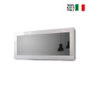 Espelho branco brilhante 75x170cm parede hall de entrada sala de estar Miro Amalfi Venda