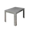 Mesa de jantar moderna 90x137-185cm extensível cinzento Fold Urbino Saldos