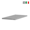 Extensão 48cm para mesa de jantar Icaro 180x90cm cinzento cimento Urbino Venda