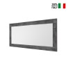 Espelho de parede moderno preto 75x170cm Moment Urbino Venda