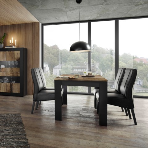 Mesa de Jantar ou Cozinha Moderna Elegante Sala de Estar 180x90cm Bolero Basic Promoção