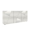 Armário Branco Moderno Sala de Estar Quarto 181cm 3 Portas Espelhadas Vittoria WH S Oferta