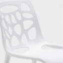 Mesa Redonda Preta com 2 Cadeiras 70x70cm Cosmopolitan 