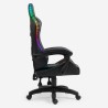 Cadeira de gaming escritório ergonómica em pele LED RGB The Horde XL Descontos