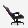 Cadeira de gaming escritório ergonómica em pele LED RGB The Horde XL Catálogo