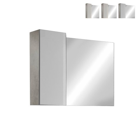 Espelho para Casa de Banho Parede com Luz LED Moderno Pilar BC Promoção
