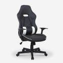 Cadeira poltrona escritório gaming ergonómica racing almofada para lombar Estoril Promoção