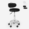 Cadeira esteticista regulável ergonómica escritório consultório médico Kurili Venda