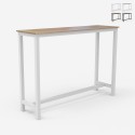 Mesa Alta para Bar Cozinha ou Entrada 140x37x100cm Edebel Promoção