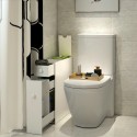 Móvel organizador casa de banho compacto slim 17x48x60cm Moposh Oferta