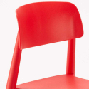Conjunto de Mesa Redonda com 2 Cadeiras Modernas 70x70cm Barcellona Long Island 