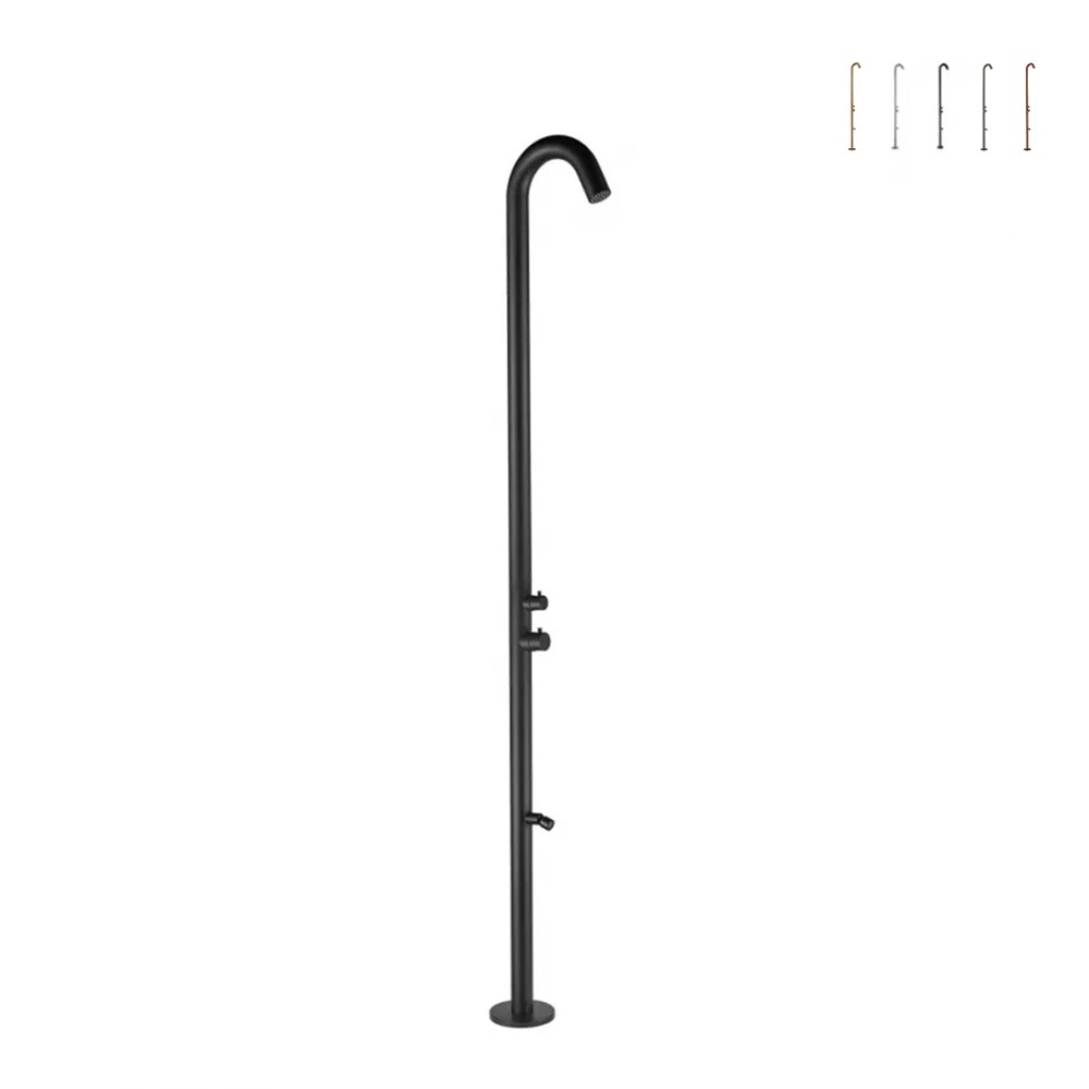 Lavatório de coluna de duche exterior para piscina Quartu