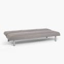 Sofá-cama de 3 lugares em tecido para sala de estar Larimar XL Saldos