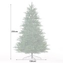 Árvore de Natal Alta Sintética / Artificial Verde 210cm Bern Descontos