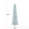 Árvore de Natal Sintética Verde, c/Neve, 180cm, Mikkeli Descontos