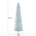 Árvore de Natal Artificial, Sintética 210cm c/Neve, Kalevala Descontos