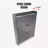 Sapateira Moderna para Poupar espaço c/3 portas Shog Estoque